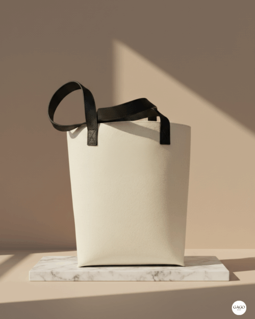 Canvas Tote Bag Negro