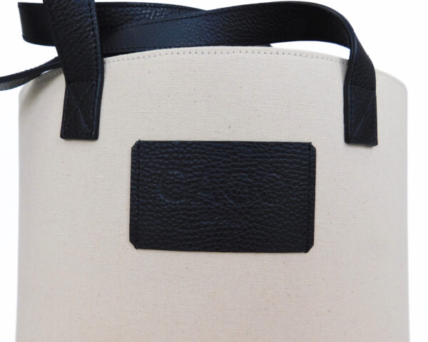 Canvas Tote Bag Negro - Image 4