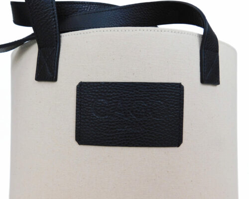 Canvas Tote Bag Negro - Imagen 4
