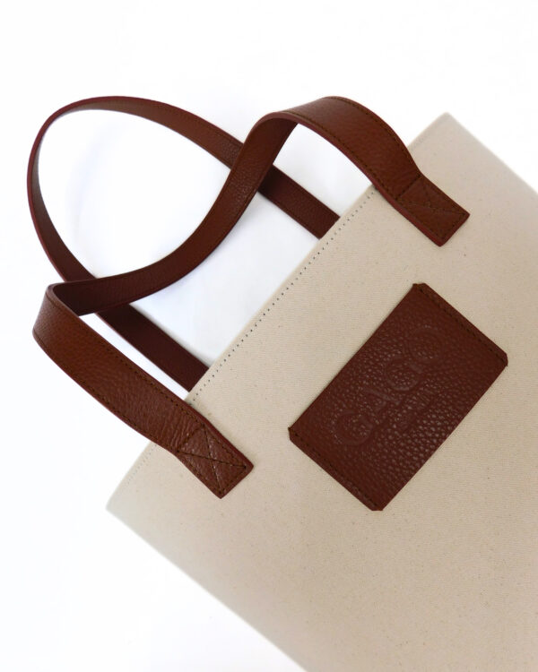 Canvas Tote Bag Cuero - Image 4
