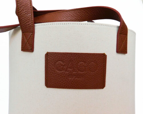 Canvas Tote Bag Cuero - Imagen 5