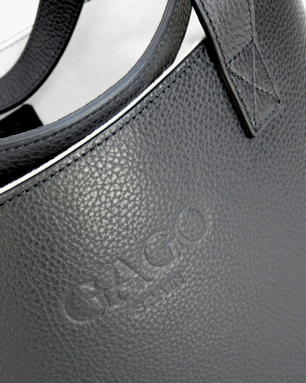 Leather Tote Bag  Negro - Image 6