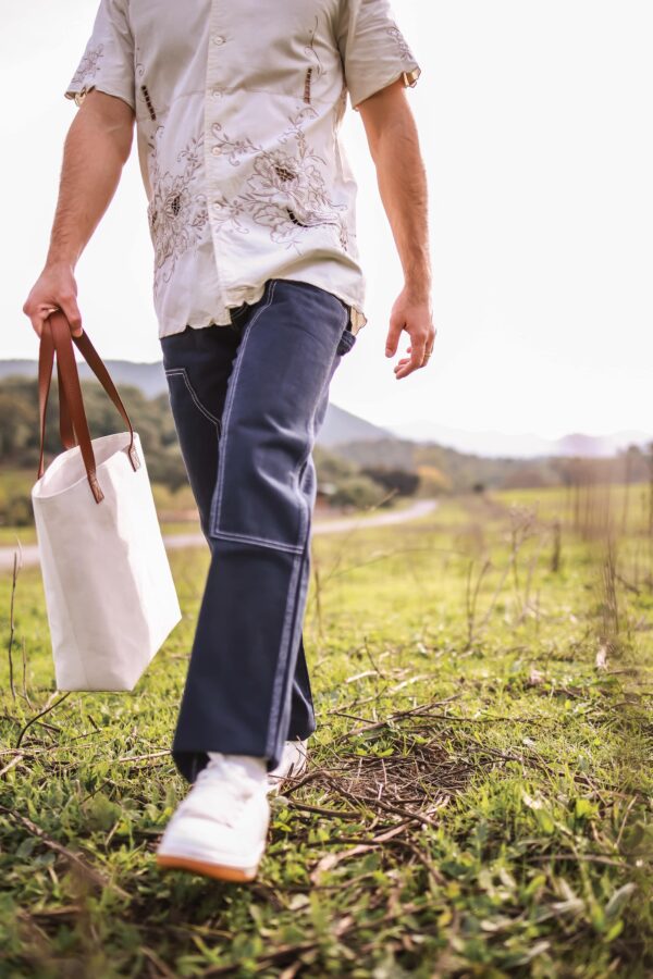 Canvas Tote Bag Cuero - Imagen 3
