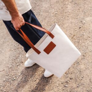 Canvas Tote Bag Cuero
