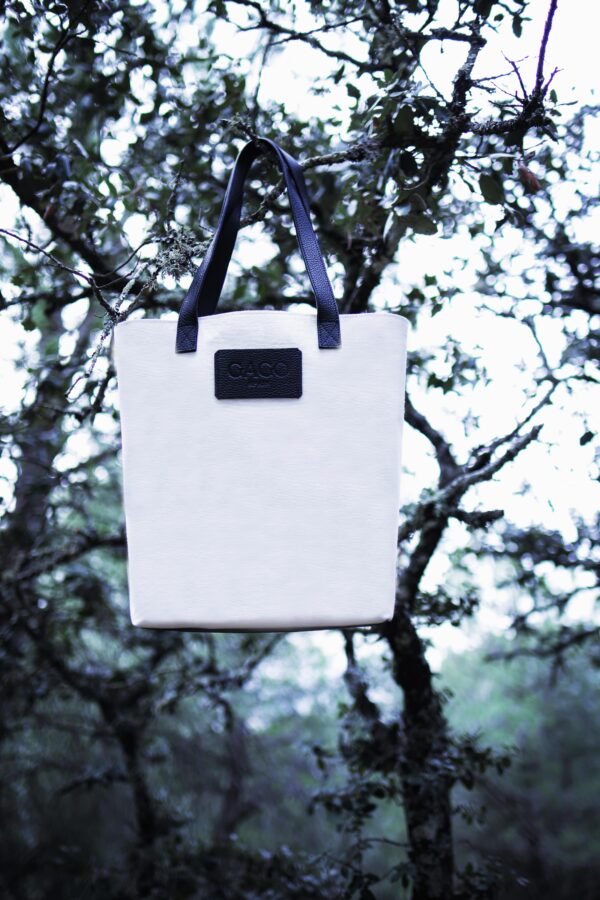 Canvas Tote Bag Negro - Imagen 6