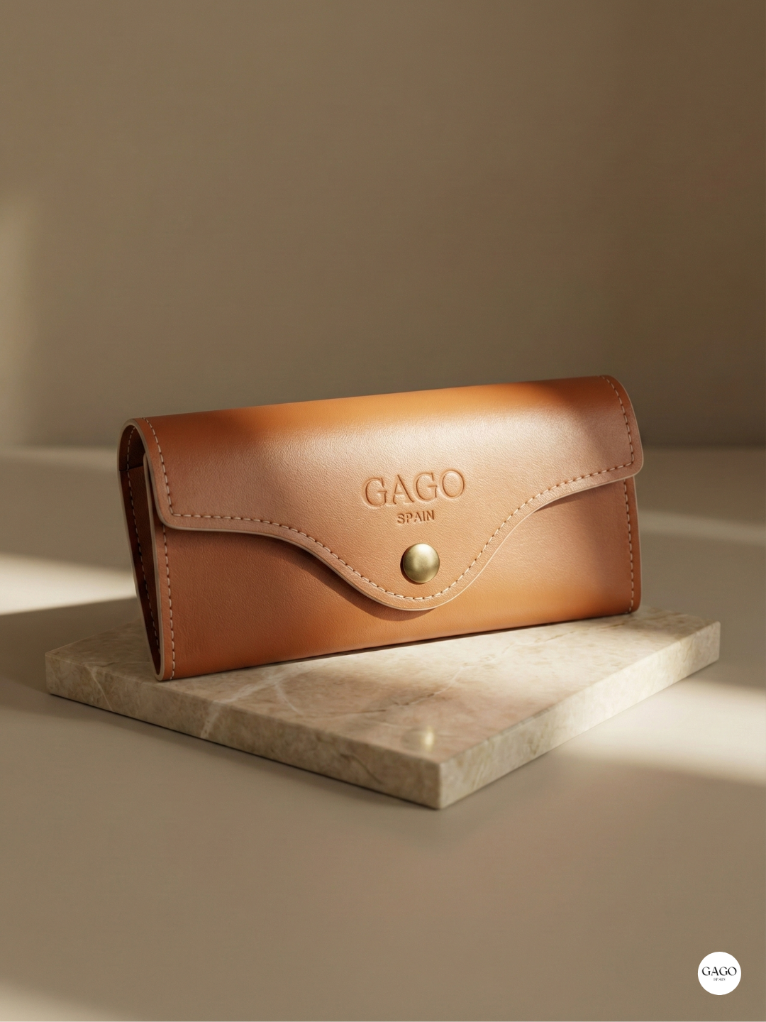 Funda de gafas piel cuero - Imagen 3