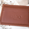 Cartera hombre piel cuero costura - Imagen 4