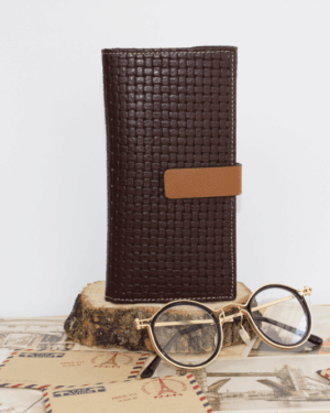 Cartera mujer grande piel trenzado piel