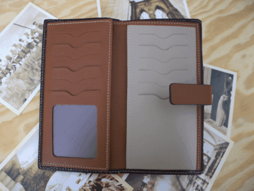 Cartera mujer grande piel trenzado piel - Image 6