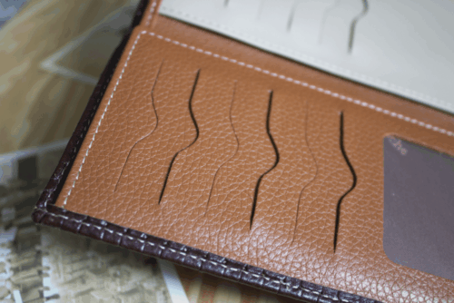 Cartera mujer grande piel trenzado piel - Image 7