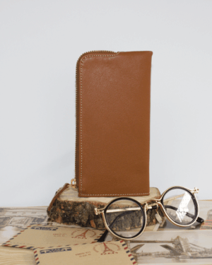 Cartera mujer grande piel leopardo y cuero