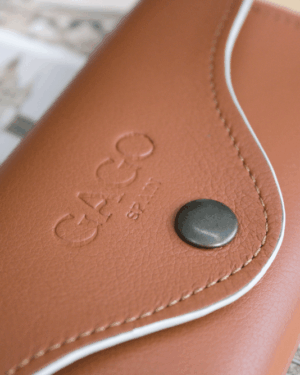 Funda de gafas piel cuero